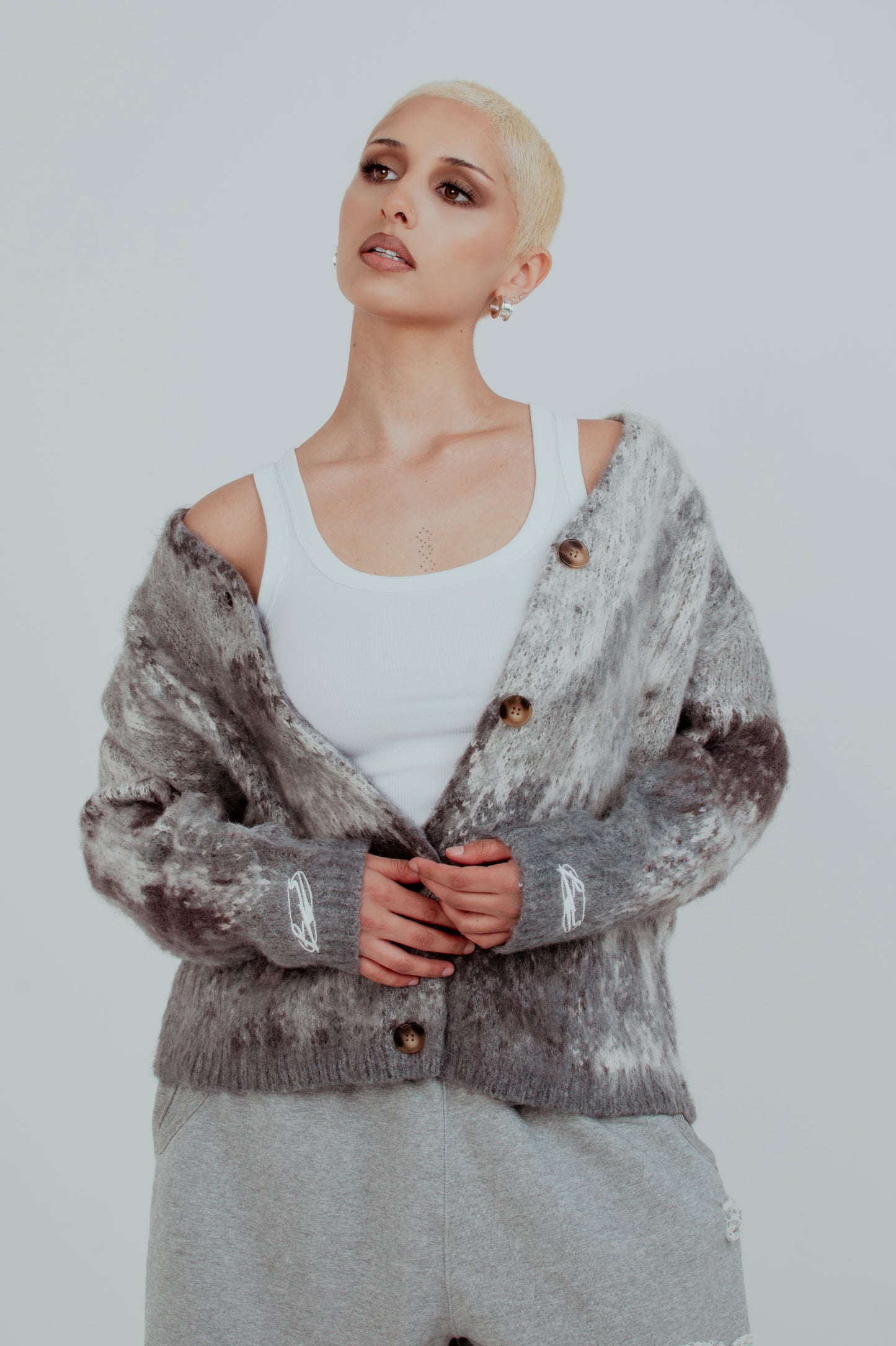 NUVOLA 'STRANO ' UNISEX CARDIGAN